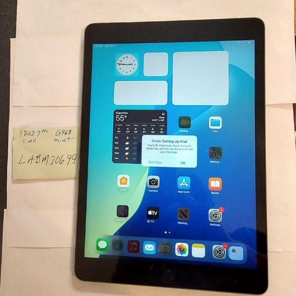 Apple iPad 9th Gen - Unlocked, 64 GB, Gray, A2603