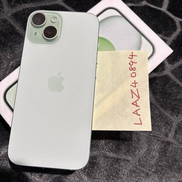 Apple iPhone 15 - Unlocked, Green, 128 GB, A2846