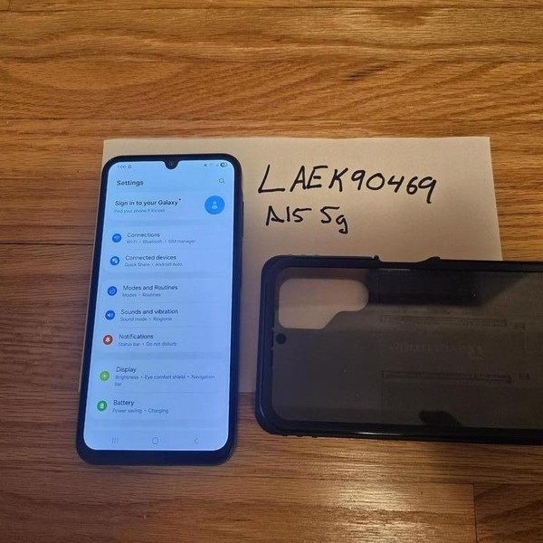 Samsung Galaxy A15 5G - Unlocked, 128 GB, Black & Blue, 4 GB