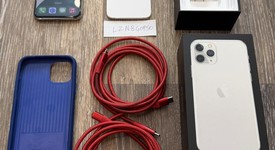 Good
													Apple iPhone 11 Pro - Unlocked, Silver, 256 GB, A2160, photo 1 of 12