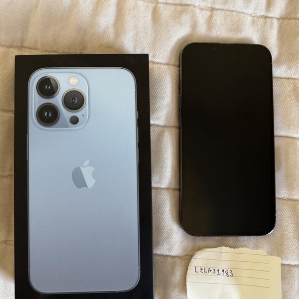 Apple iPhone 13 Pro - Unlocked, 128 GB, Sierra Blue, A2483