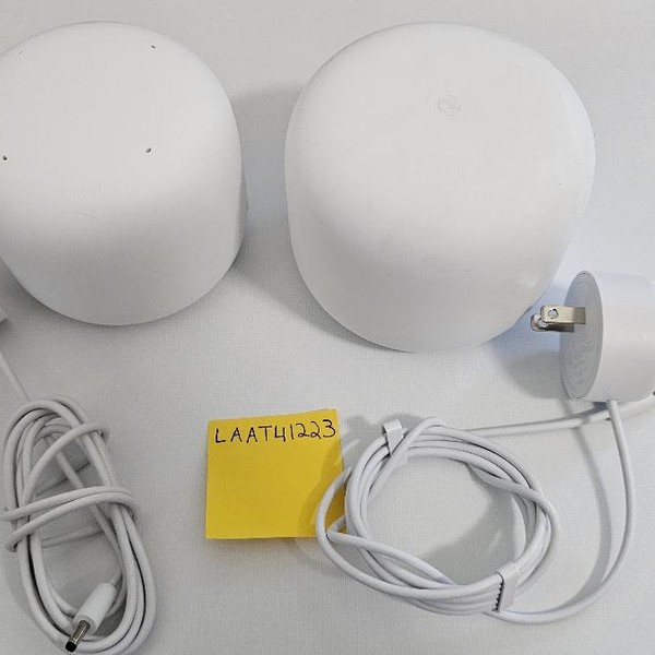 Google Nest WiFi Mesh Router - Snow, Single