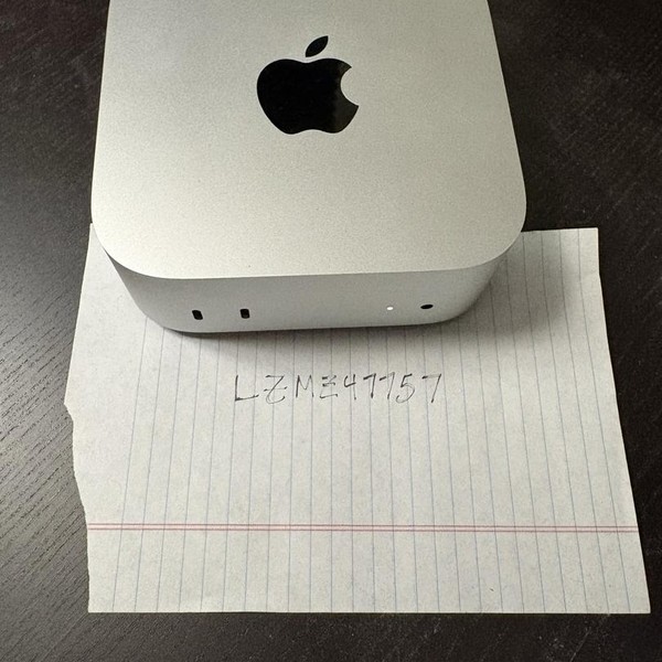 Mac Mini 2024 - 256 GB, 16 GB, Apple M4