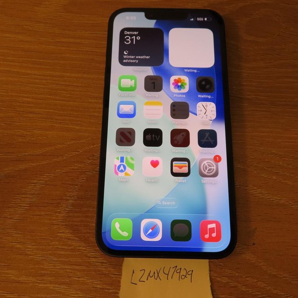 Apple iPhone 16e - Unlocked, 128 GB, Black, A3212