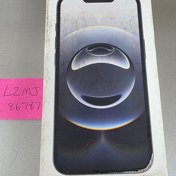 Apple iPhone 16e - Unlocked, 128 GB, Black, A3212