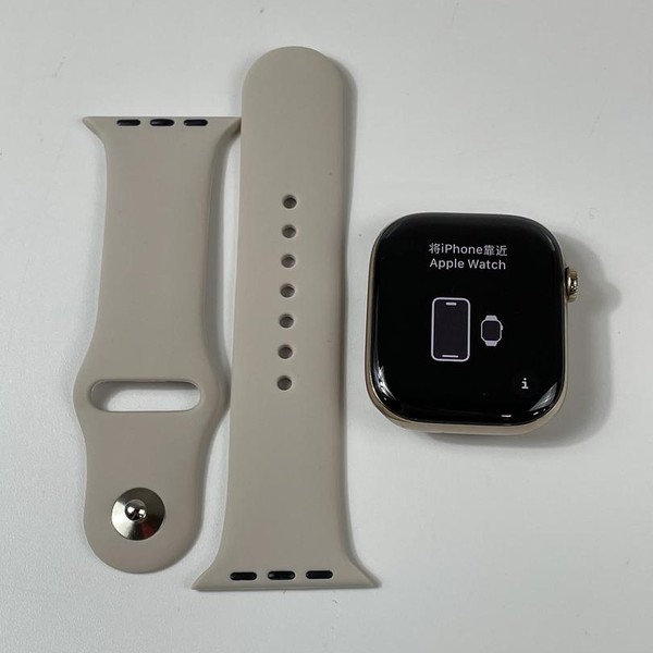 Apple Watch Series 10 46mm - Unlocked, Gold, A3003 - Cellular, Titanium