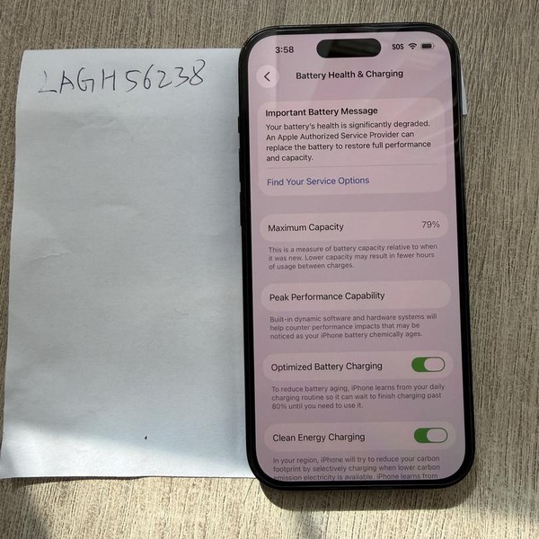 Apple iPhone 14 Pro - Unlocked, 256 GB, Black, A2650