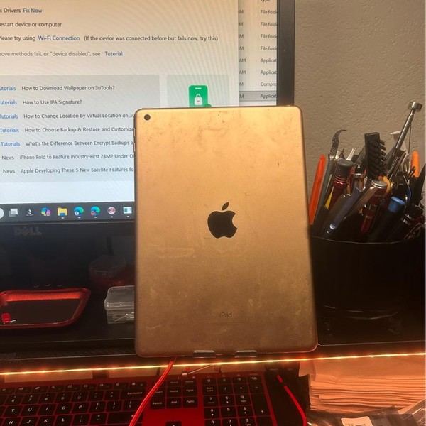Apple iPad (6th Gen) - Wi-Fi, 32 GB, Gold, A1893