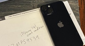 Good
													Apple iPhone 14 - Consumer Cellular, Midnight, 128 GB, A2649, photo 1 of 3