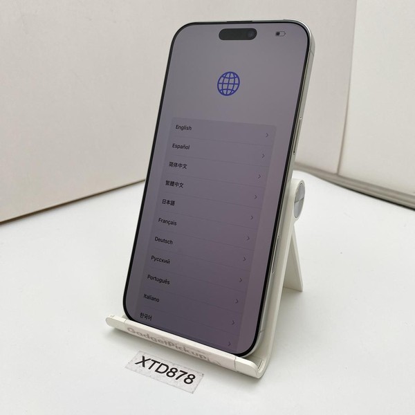 Apple iPhone 16 Pro Max - Unlocked, 256 GB, White, A3084