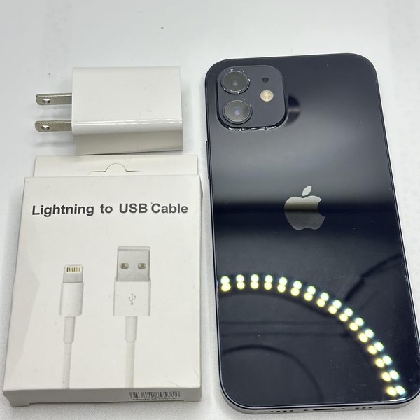 Apple iPhone 12 - Unlocked, 64 GB, Black, A2172