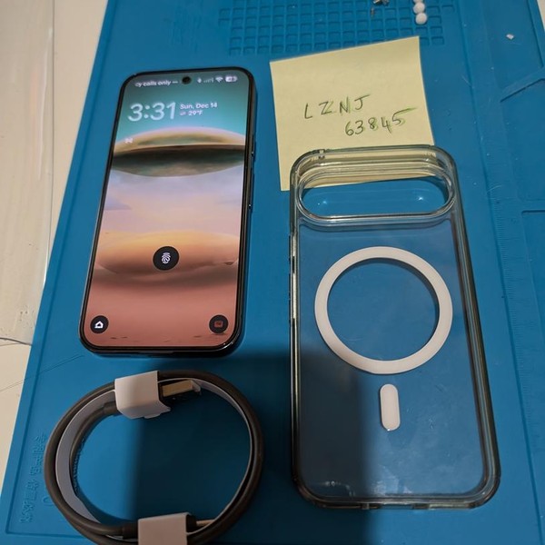 Google Pixel 9 Pro - Unlocked, 128 GB, Obsidian, 16 GB, GR83Y