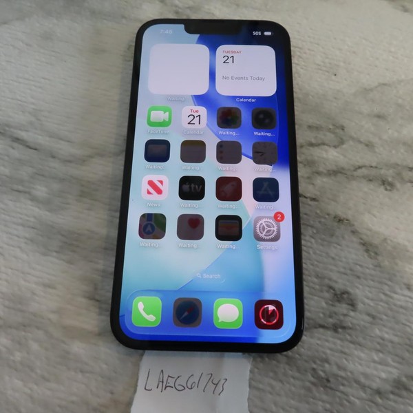 Apple iPhone 16e - Verizon, 128 GB, Black, A3212