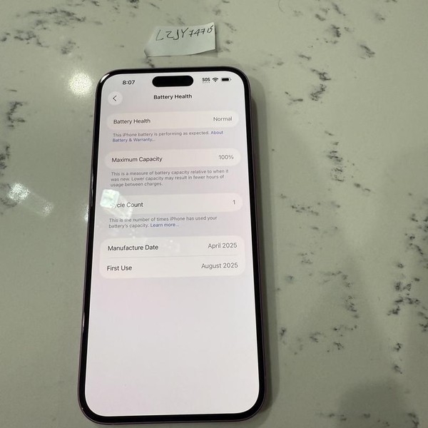 Apple iPhone 16 Plus - Verizon, 128 GB, Pink, A3082