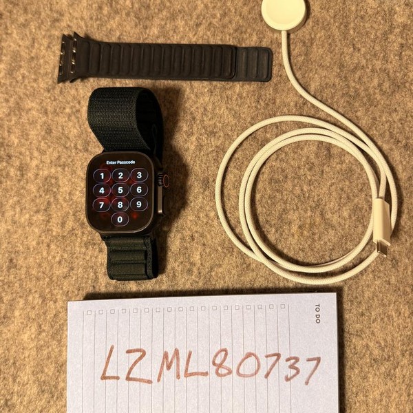 Apple Watch Ultra 2 49mm - Unlocked, Black, A2986