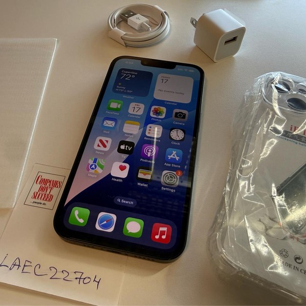 Apple iPhone 14 - Unlocked, 128 GB, Midnight, A2649