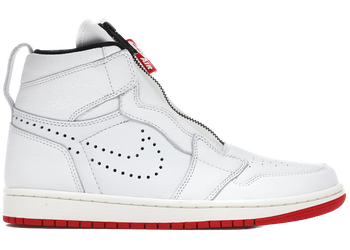 Jordan 1 Retro High Zip White University Red for sale