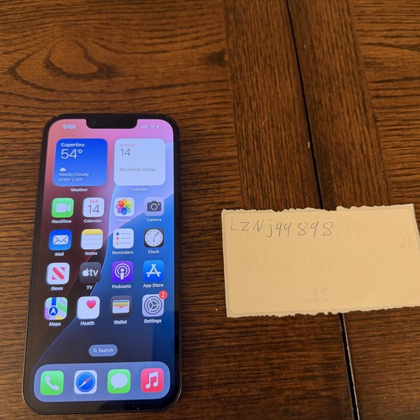 Apple iPhone 14 - T-Mobile, 128 GB, Midnight, A2649