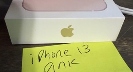 Good
													Apple iPhone 13 - Unlocked, Pink, 128 GB, A2482, photo 4 of 7