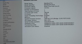 Good
													MacBook Pro 2019 - 13" - I5, Silver, 256 GB, 8 GB, photo 4 of 9