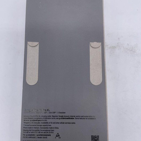 Google Pixel 10 Pro XL - Unlocked, 256 GB, Obsidian, GUL82