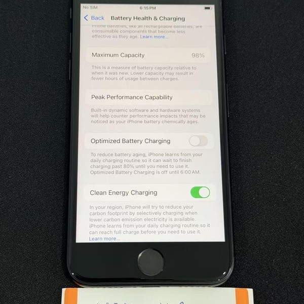 Apple iPhone SE 2nd Gen 2020 - Unlocked, 64 GB, Black, A2275