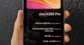 Good
													Vivo X300 Pro - Unlocked Non-US, Cloud White, 512 GB, 16 GB, photo 5 of 10