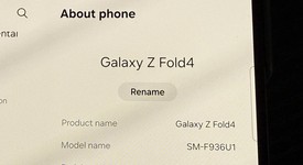 Good
													Samsung Galaxy Z Fold4 5G - AT&T, Gray, 256 GB, 12 GB, SM-F936U, photo 4 of 14