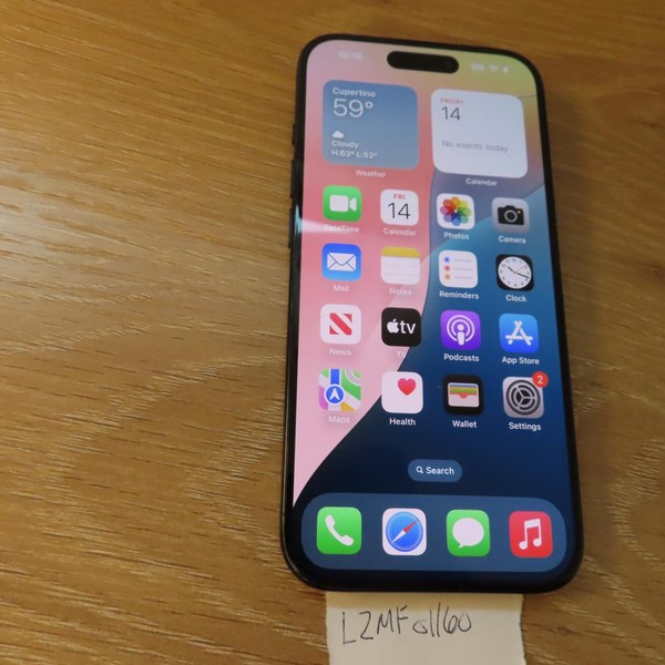 Apple iPhone 15 Pro - Verizon, 128 GB, Blue, A2848