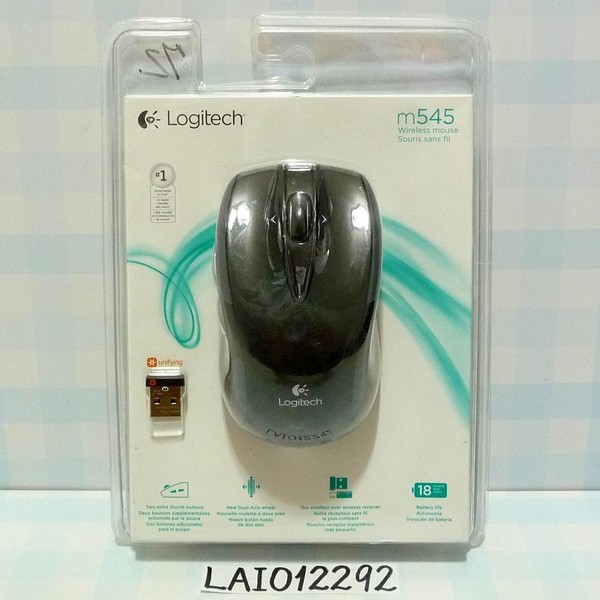 Logitech M545 Wireless Mouse - Black