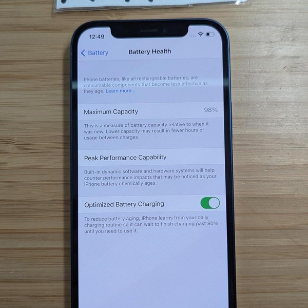 Apple iPhone 12 - Unlocked, 64 GB, Blue, A2172