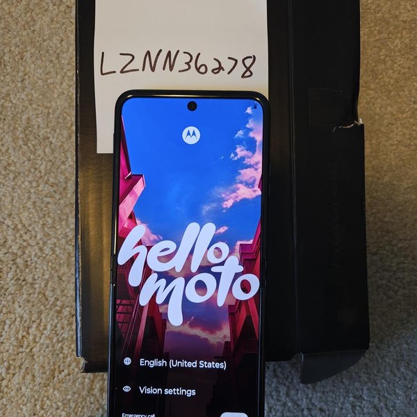 Motorola Razr Plus (2024) - Unlocked, Navy Blue, 256 GB, 12 GB