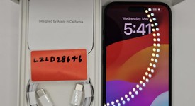 Mint
													Apple iPhone 15 - Unlocked, Black, 128 GB, A2846, photo 1 of 14