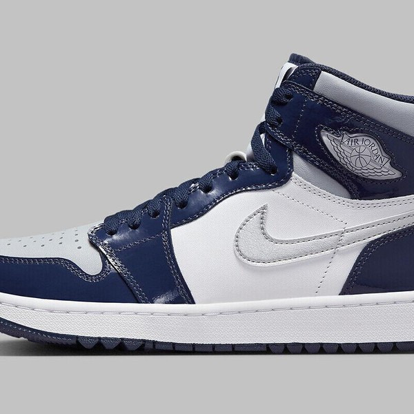 Jordan 1 Retro High Golf Patent Midnight Navy - 9