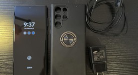 Mint
													Samsung Galaxy S22 Ultra - Unlocked, Black, 128 GB, 8 GB, SM-S908U1, photo 1 of 12