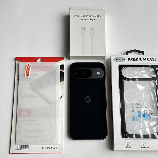 Google Pixel 9 - Unlocked, 128 GB, Obsidian, 12 GB, G2YBB
