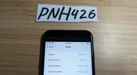 Good
													Apple iPhone SE 3rd Gen 2022 - Unlocked, Midnight, 256 GB, A2595, photo 2 of 15