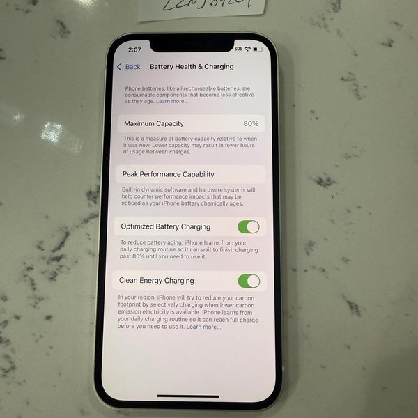 Apple iPhone 12 - Unlocked, 128 GB, White, A2172