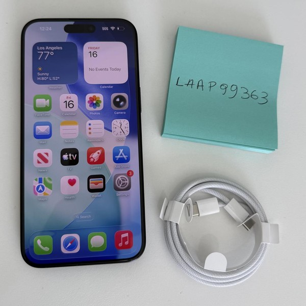 Apple iPhone 15 Pro Max - Unlocked, 256 GB, Blue, A2849