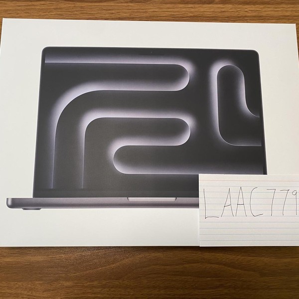 MacBook Pro 2024 - 14 inch - Apple M4, Space Black, 512 GB, 16 GB