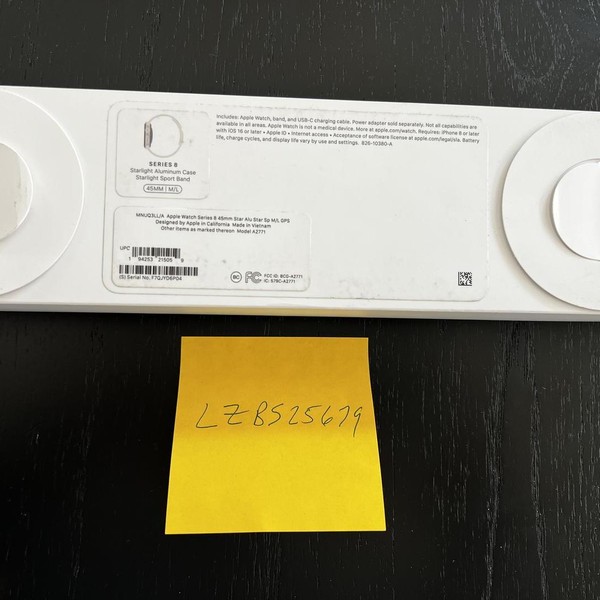 Apple Watch Series 8 45mm - Midnight, A2771 - GPS, Aluminum