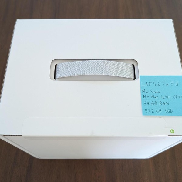 Mac Studio 2025 - 512 GB, 64 GB, Apple M4 Max 16-core