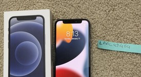 Mint
													Apple iPhone 12 Mini - Unlocked, Black, 64 GB, A2176, photo 1 of 8