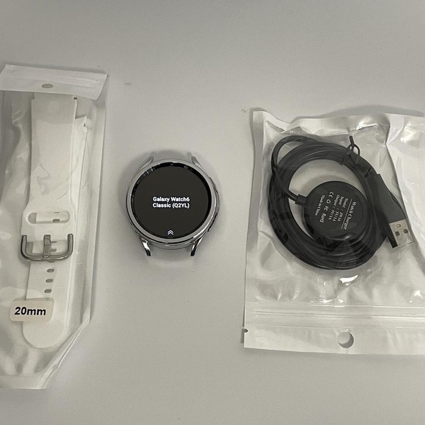 Samsung Galaxy Watch6 Classic - T-Mobile, Silver, 47mm