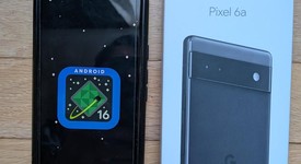 Good
													Google Pixel 6a - Unlocked, Charcoal, 128 GB, 6 GB, GX7AS, photo 1 of 9