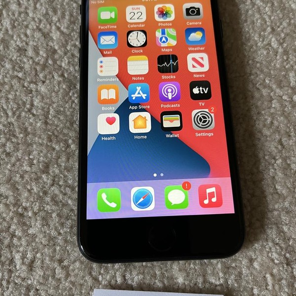 Apple iPhone SE 2nd Gen 2020 - TracFone, 64 GB, Black, A2275