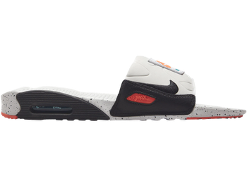 Nike Air Max 90 Slide White Turf Orange Speckled for sale