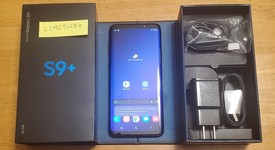 Mint
													Samsung Galaxy S9 Plus - Unlocked, Black, 64 GB, SM-G965U1, photo 1 of 9