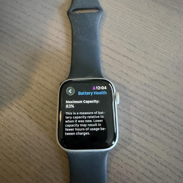 Apple Watch Series 6 44mm - Silver, A2292 - GPS, Aluminum