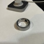 Good Oura Ring Gen 4 - Brushed Silver, Size 10